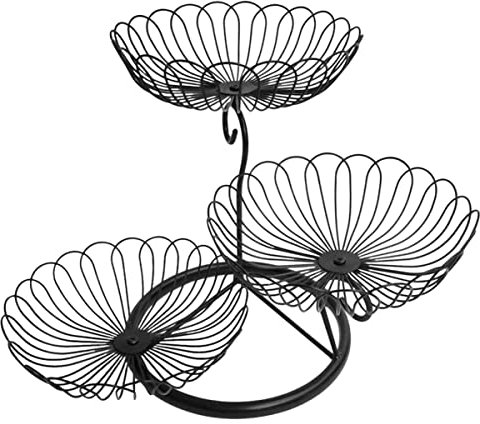 Cabilock Contenedor De Almacenamiento De Frutas De Canasta Multifuncional Para Organizador De Snacks Para Cocina y Comedor Diseño Moderno y Compacto