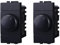 2 Pezzi Regolatore Dimmer, Compatibile Con Bticino Living Light (Nero)