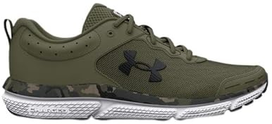 Under Armour Men's Charged Assert 10 Camo Running Shoe, (300) Marine OD Green/Marine OD Green/Black, 7