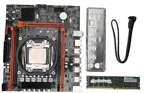 X99 DDR4 Motherboard Dual Channel, LGA2011 3 Pin CPU E5 2670V3,16G, USB3.0 Schnittstelle, DDR4 Dual Channel Speicher, 6 Phasen Netzteil, für H81 B85 Serie, 30 MB L3 Cache