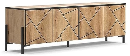 Vicco mobile tv Hatto, Rovere, 156.8 x 50 cm