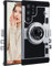 CQUUKOI Emily in Paris Handyhülle für Samsung Galaxy S24 Ultra, süße 3D-Vintage Kamera Handyhülle mit Lanyard Schultergurt Einzigartige Coole Silikon PC Hülle für Mädchen Frauen (Galaxy S24 Ultra)