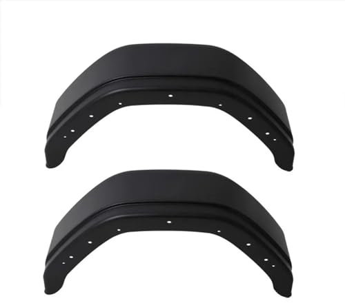 Preiswert&Gut 2 x Kotflügel für Anhänger 750 x 220 x 330 mm – Schutzblech stoßfest und UV-beständig, passend für Autoanhänger und Pferdeanhänger, elastisch verformbar, für 14 Zoll, Modell 2275