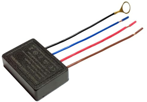 Touch-Lampen-Ersatzsensor – 3-Wege-Lampensensor-Dimmung | Touch-Lampensensor | Ersatz-Dimmsensor | Touch-Lampensensor 3-Wege-Dimmlichtdimmer | Stufenloses Steuermodul, multifunktional