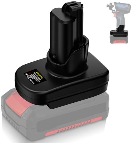 Adaptateur de batterie pour outil électrique professionnel 12 V, pour batterie Ein*hell 18 V convertit en batteries Bos-ch 12 V Professional GBA 10,8 V, alimentation pour outils sans fil GBA 12 V