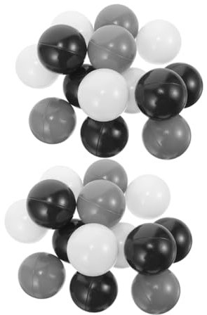 Alipis 50pièces Boules De Piscine Plastique pour Décoration De Fête Accessoires De Piscine Jouets De Natation Balles Rondes Amusantes pour Garçon Fille