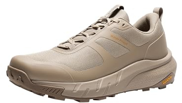 NORTIV 8 Herren Trekkingschuhe Wanderschuhe | Wasserdichte Robuste Rutschfesten Walking Sneaker Trekkingschuhe mit Fußgewölbeunterstützung für Camping Outdoor Training