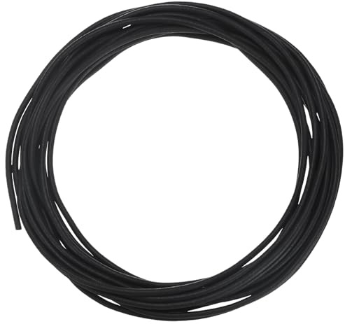 M METERXITY Mousse De Calage, 16.4ft x 3/32 (L x D) Mousse De Calage Pour Joint, Joint En Caoutchouc, Remplissage De Joint De Dilatation Pour Béton [Noir]