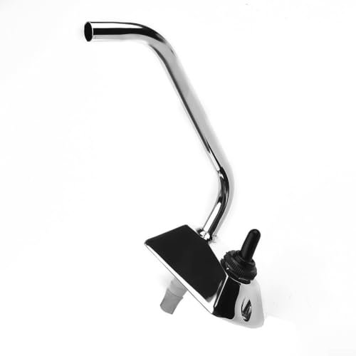 NbgrvB Robinet de pompe, base en alliage de zinc et bec pivotant en acier inoxydable avec interrupteur intégré, tension 12 V DC, convient pour les véhicules conventionnels, bateaux, caravanes et