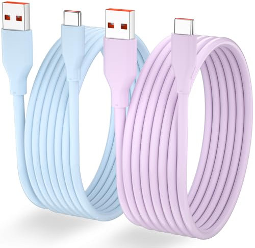 120W USB C Charger Cable for Xiaomi Redmi Note 14 13 Pro+ 5G,2M-2Pack USBA to USB C Fast Charge Cord Turbo Charging for Xiaomi 15 14T Pro 14 Ultra 13T 12T Pro POCO X6 X7 Pro M6 F7 F6 X4 GT Pad 6