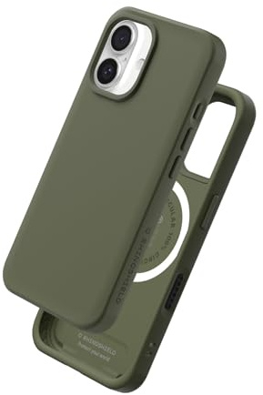 RHINOSHIELD SolidX MagSafe Compatible Case for iPhone 16 Pro Max | Strong Magnetic, Military Grade Drop Protection, Reinforced Shock-Absorbing, Enhanced Corner Defense, Slim, Lightweight