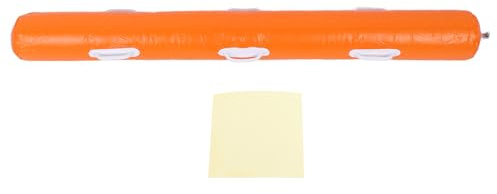 Aufblasbarer Pool-Stick, 150 cm, PVC, kreative aufblasbare Poolnudel für die Wassererholung (Orange)