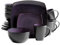 Gibson Home 90902.16RM Square Reactive Stoneware Geschirrset, Steinzeug, Soho Lounge-Lila