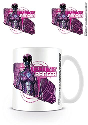 Power Rangers Movie Pyramid International (PInk Ranger) Official Boxed Ceramic Coffee/Tea Mug, Multi-Colour, 11 oz/315 ml