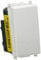 Vimar 0R14004 Plana Deviatore Elettrico illuminabile 1P 10AX Bianco, 1 Pezzo
