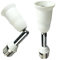 DZYDZR 2 unidades de extensión de 14 cm de largo, E27 a E27, base extensora, adaptador para bombillas LED (5,5 pulgadas)
