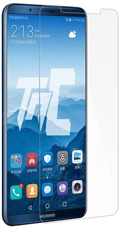 TMConcept® Vidrio templado para Huawei Mate 10 Pro – Cristal de protección HQ ultra resistente contra roturas y arañazos – Ultra Slim (0,26 mm) con bordes redondeados – Fácil instalación y sin