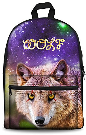 Showudesigns Z-CC3376J8, Kinderrucksack wolf Einheitsgröße