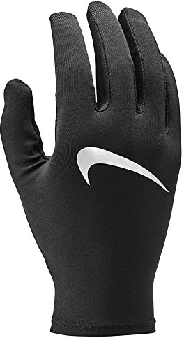 Nike N.RG.L4.042.SM, Guanti Running Unisex Adulto, Nero, S/M