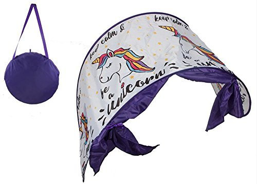 Toyland® Auvent de lit Licorne Magique Pop-up - Tente Tunnel de lit Dream Screen 3 Ans et Plus