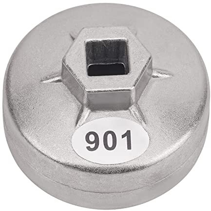 AHL 65mm 14 Flöten 901 1/2 Vierkant Steckschlüssel Ölfilter Demontage Werkzeug Ölfilterschlüssel