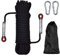 HHOOMY 20m Nylon-Seil mit Metallhaken, 10.5mm Durchmesser - Reißfestes Geflechtseil für Garten, Camping & Boot