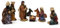 Natività in Resina Completa 5 cm 8 pezzi Presepe - 49580