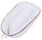 babybay Kuschelnest, weiß Sternemix sand/beere