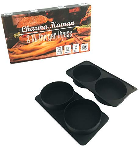 Charma Kaman 2fach Premium XL Burger Presse Ø 10cm
