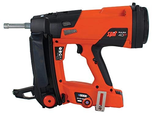 SPIT PULSA 40P+ 019653, 3.8kg Cordless Gas Nailer for Drywall Applications Into Concrete, Steel and Masonry, 3500 Shots Per 90 Minute Charge