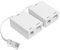 Dynamode ADSL Micro filter and Splitter Adapter For Broadband, Tiscali, Sky, Talktalk, Orange, O2 Modem, Router, DECT, PABX, Phone Systems, Home and Office, Plug n' Play