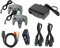 Zubehör Set Für Nintendo 64 Konsole Controller Netzteil Scart Kabel Adapter Kabel Verlängerung N64