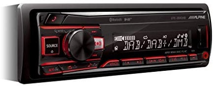 Alpine UTE-204 DAB con Antenna DAB in dotazione Autoradio Bluetooth