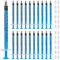 40 Pack 1ml Spritze Kleine Steril, Plastik Spritzen Mit kappe, Dosier Spritze zum Messen und Dosieren von Flüssigkeiten, die Fütterung von Kleintieren, Einzeln Verpackt Einwegspritzen