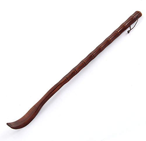 Rascador De Espalda Masajeador De Madera Rascadores De Espalda para Alivio De La Picazón, Brazo De Rascado De Automasajeador, Fuerte Y Robusto,B (E)