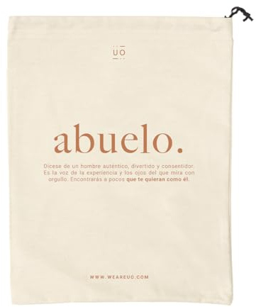 UO Stofftasche für Großvater Definition New Tasche aus 100% natürlicher Baumwolle, wiederverwendbare Tasche