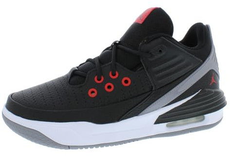 Nike Jordan Max Aura 4 für Kinder (große Kinder), Schwarz/Universitätsrot/Weiß/Schwarz, 24.0 cm