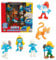 Giochi Preziosi Die Schlümpfe, Set mit 6 Figuren, 5,5 cm, Davon 1 Exklusive Azrael-Figur, Spielzeug für Kinder ab 3 Jahren, PUF142