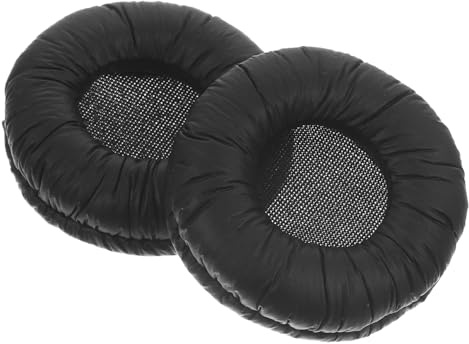 BESTonZON 2pcs Headphones Ear Pads Replacement Soft Mesh Cushions 50mm Compatible with Sony Headphones Fit and Wear Resistant