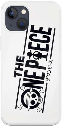 Transparent Design Case for Apple iPhone, Printed in France, Anime, One Piece, Logo (iPhone 13)