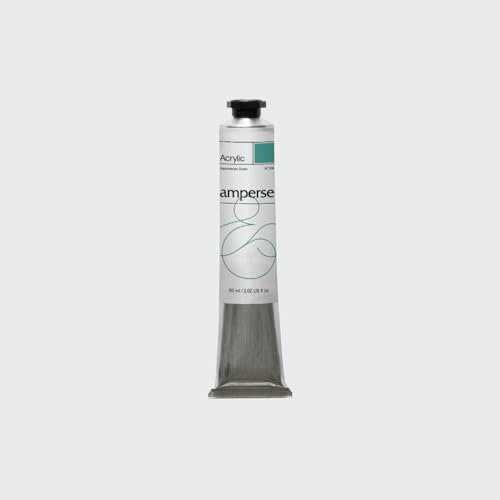 Amperse Acrílico 60ml - Pintura Acrílica Color Verde Aqua nº705