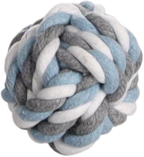 Flamingo HS Baumwolle Jim Ball BLAU/Weiss/GRAU 15CM