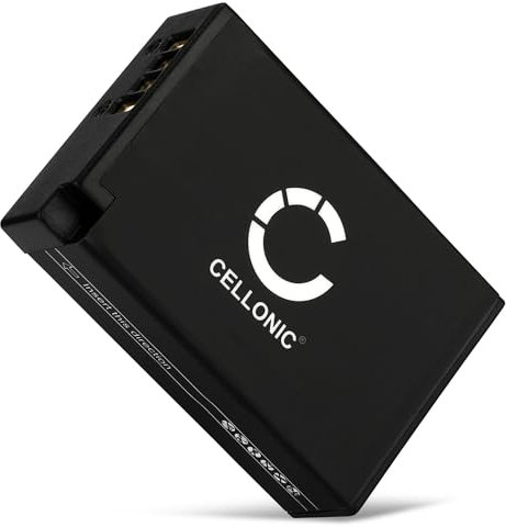 CELLONIC, Batteria per Fotocamera, Compatibile con Canon EOS 200D, LP-E17, 750D, 77D, R8, 800D (7.4V, 950mAh)
