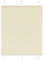 vidaXL Plissee Creme 110x100 cm Stoffbreite 109,4 cm Polyester, Faltrollo, Klemmfix, Plisseerollo, Jalousie, Rollo, Plisseerollo für Fenster
