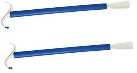 ZUNOXAZ 2 Stück Anziehhilfe Stick Professioneller Schuhheber Mit Kunststoffmaterial Für Senioren Und Menschen Mit Mobilitätsbehinderung Praktischer Schuhanzieher Für Leichtes Anziehen