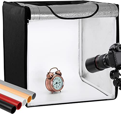 Finnhomy Professionelle Mobile Fotostudio Foto Light Studio Foto Tent Light Box Table Top Fotografie Schießen Zelt-Kasten Scheinwerfer-Kit 16 x 16