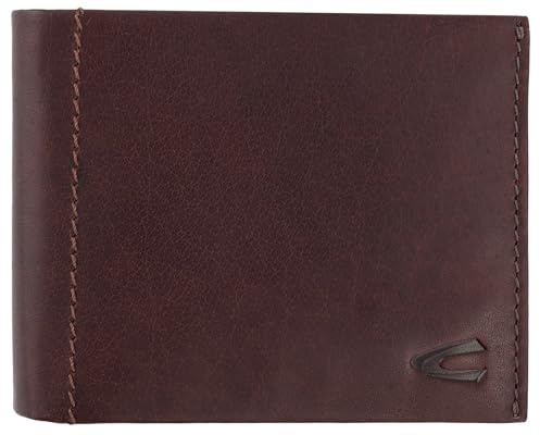 camel active Niagara Herren Geldbörse Querformat RFID Leder Mittelgroß Braun