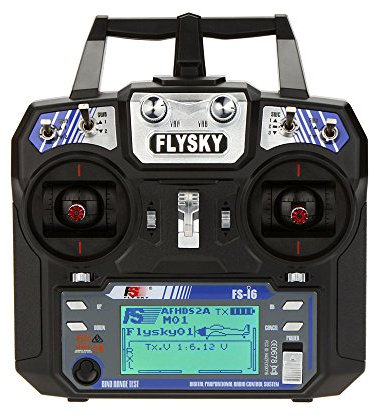 Flysky FS-i6 6CH 2.4G Télécommande / FS-iA6 Récepteur pour RC Quadcopter DIY Drone AFHDS Émetteur RC (Only Transmitter)