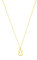 TOUS Collar con Baño de Oro 18Kt sobre Plata para Mujer con Colgante de Oso de 12 mm, 45 cm de Largo, Delicado y Elegante, Colección Galaxy
