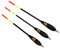 3Pcs Fishing Float Bobber Fishing Tail Stick Schwimmendes Angelgerät Angelzubehör 1.5 + 6g 1.5 + 5g 1.5 + 4g